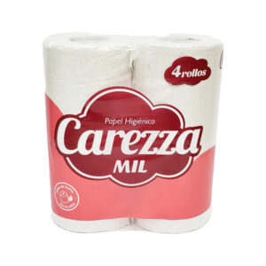 Papel Higiénico Carezza 1X4