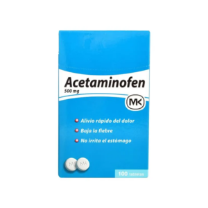 Acetaminofén X100 2%