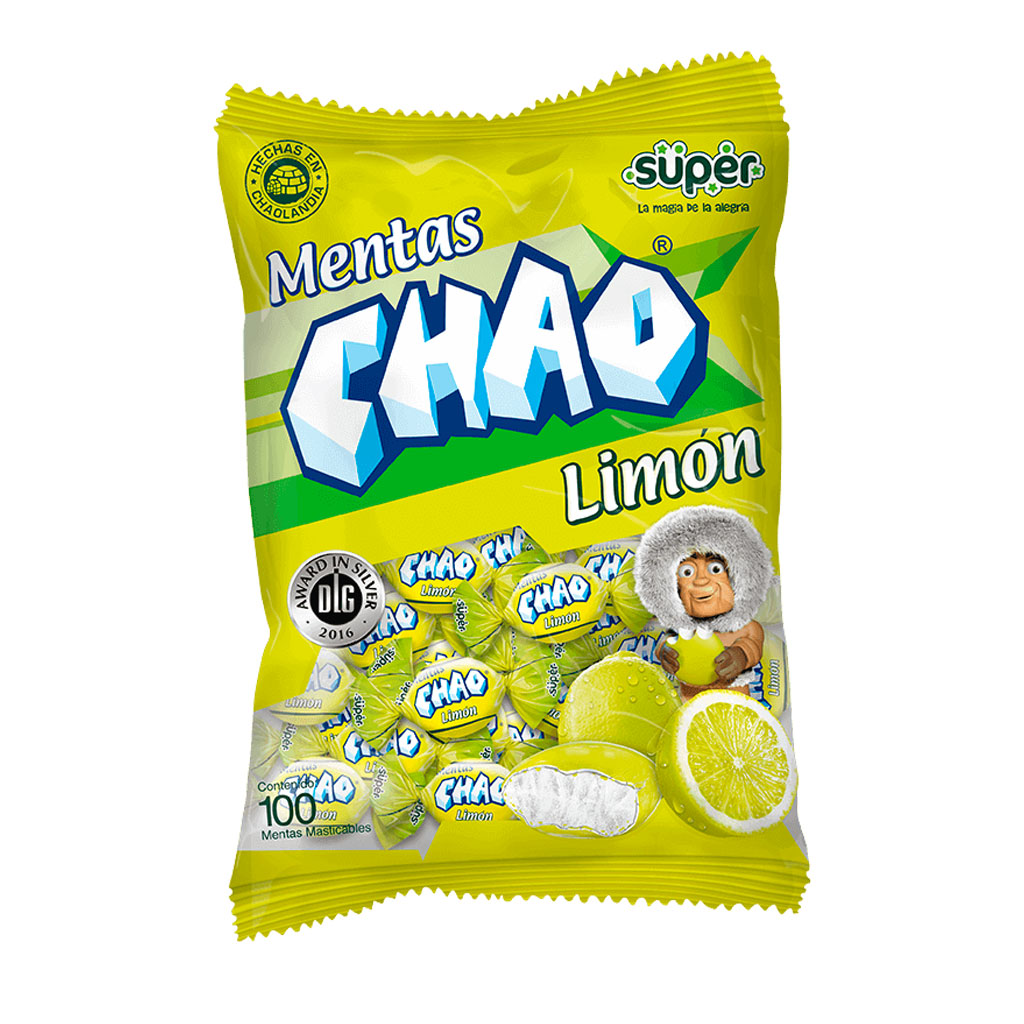 Confite Chao Limón Bolsa 1X100