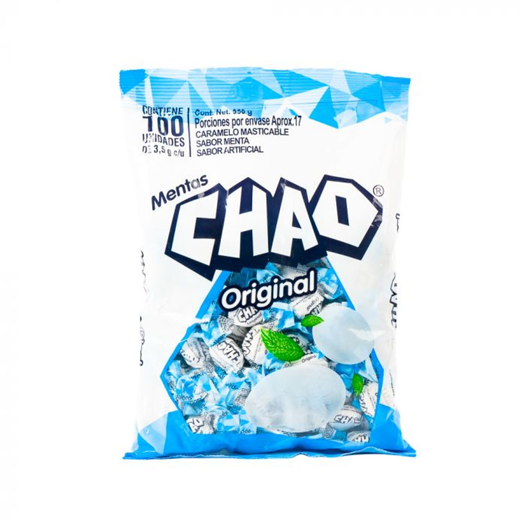 Confite Chao Menta Bolsa 1X100