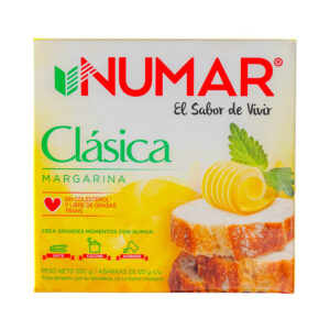 Margarina Numar Barra 1X4