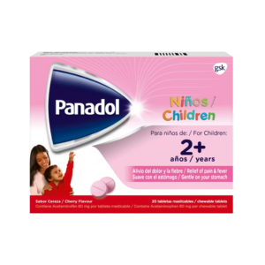 Panadol Niños 20 Tab
