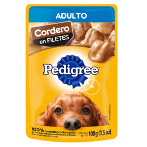 Pedigree Pouch Adulto Cordero 100g