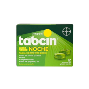 Tabcin Gel Noche X12