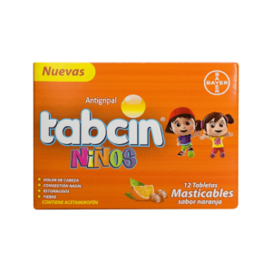 Tabcin Niños Masticable X12